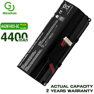 Golooloo A42N1403 Laptop Batterij Voor Asus Rog G751 G751JT A42LM93 4ICR19/66-2 GFX71JY G751JT-CH71 G751J-BHI7T25