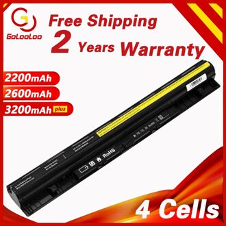 Golooloo L12M4E01 Batterij Voor Lenovo L12L4A02 L12L4E01 L12M4A02 L12S4A02 L12S4E01 G40-45 G50-30 G50-70 G50-75 G505S G400S G500S 2600 MAh