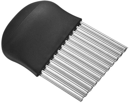 Golvend Frieten Cutter Rvs Aardappel Slicer Duurzaam Keuken Gadgets Cutter Groente Chopper Veggie Slicer # Yj