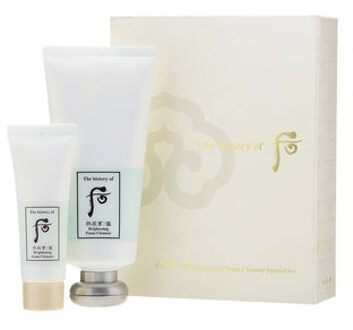 Gongjinhyang Seol Brightening Foam Cleanser Special Set: Foam Cleanser 180ml + 40ml 2pcs