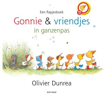 Gonnie en vriendjes in ganzenpas - Boek Olivier Dunrea (9025756158)