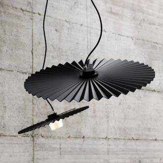 Gonzaga LED hanglamp, Ø 42 cm, zwart