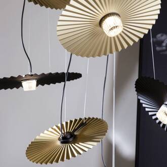 Gonzaga LED hanglamp, Ø 59 cm, messing