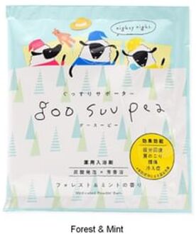 Goo Suu Pea Powder Bath Forest & Mint - 50g