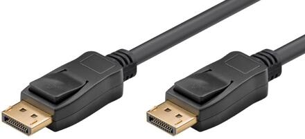 Goobay 1.4 8K Ultra HD DisplayPort Kabel - 2m - Zwart