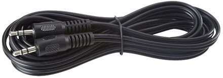 Goobay 3,5mm Jack stereo audio kabel - zwart - 2,5 meter