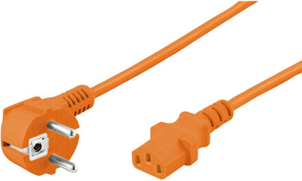 Goobay 95288 Apparaat Aansluitkabel Oranje 2.00 m