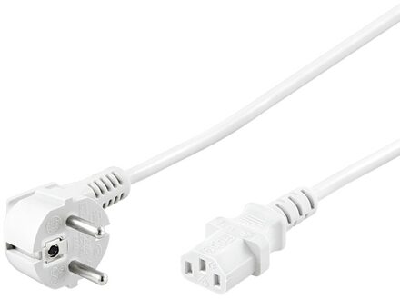 Goobay 96030 Apparaat Aansluitkabel Wit 1.50 m