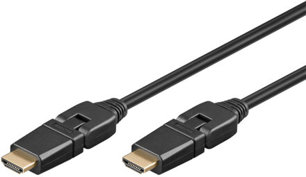 Goobay High-speed HDMI 360° kabel met Ethernet Kabel