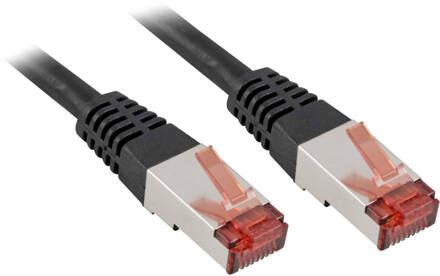 Goobay Patchkabel Cat.6 S/STP Zwart