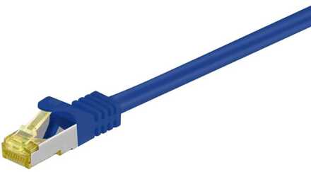 Goobay Patchkabel RJ-45 S/FTP met Cat.7 Blauw