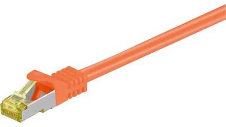 Goobay Patchkabel RJ-45 S/FTP met Cat.7 Oranje