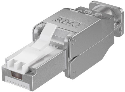 Goobay RJ45 toolless connector voor F/UTP / S/FTP CAT6 netwerkkabel - per stuk