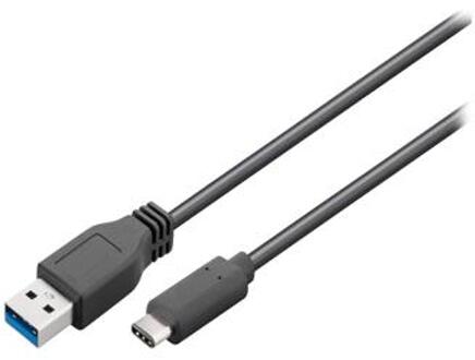 Goobay USB 3.0 / USB 3.1 Type-C Kabel - 1m - Zwart