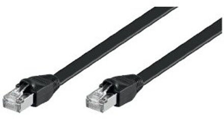 Goobay Wentronic CAT6 Netwerkkabel - RJ45 - Zwart - 15 m