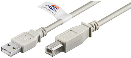 Goobay Wentronic - USB 2.0 A Male naar USB 2.0 B Male - 5 m