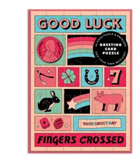 Good Luck Greeting Card Puzzle - Berlin Michelle