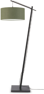 GOOD&MOJO Andes Vloerlamp Groen, Zwart