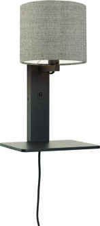GOOD&MOJO Andes Wandlamp Grijs, Zwart