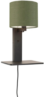 GOOD&MOJO Andes Wandlamp Groen, Zwart