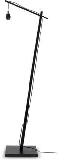 GOOD&MOJO Bali vloerlamp frame zwart Ø60cm naturel, zwart