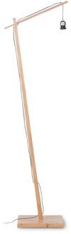 GOOD&MOJO Bhutan vloerlamp natuur 176cm Ø50cm naturel