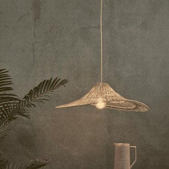 GOOD&MOJO Good and Mojo Hanglamp Cuzco dia.65cm, naturel