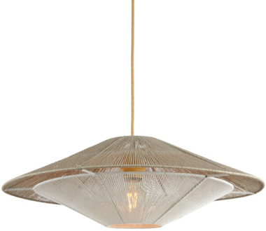 GOOD&MOJO Good & Mojo hanglamp Lumbini 60 x20cm L - Lichtgrijs