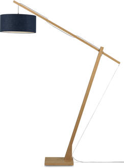 GOOD&MOJO Good & Mojo Vloerlamp - MONTBLANC - Bamboe/Linnen