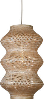 GOOD&MOJO Hanglamp Barbados bamboe/3-bol ø40xh.67cm naturel, XL