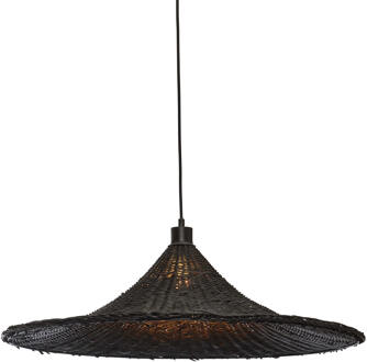 GOOD&MOJO Hanglamp Borabora - Rotan Zwart - Ø70cm