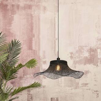 GOOD&MOJO Hanglamp Ibiza - Bamboe Zwart - 65x65x20cm Bruin