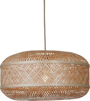 GOOD&MOJO Hanglamp Langkawi bamboe/rond kap ø50xh.25cm naturel