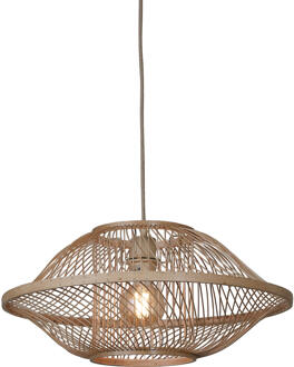 GOOD&MOJO Hanglamp Maui bamboe/kap  naturel, S