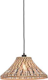 GOOD&MOJO Hanglamp Tahiti - Bamboe|Zwart - Ø45cm Bruin