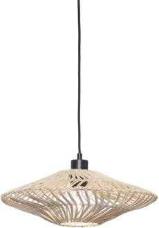 GOOD&MOJO Hanglamp Zanzibar - Rotan Wit - Ø40x12cm