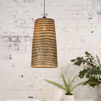 GOOD&MOJO Kalimantan Hanglamp L Bruin, Zwart