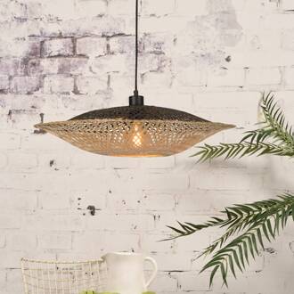 GOOD&MOJO Kalimantan Hanglamp M Bruin, Zwart