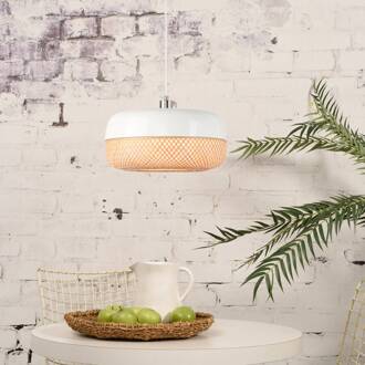 GOOD&MOJO Mekong Hanglamp Beige, Wit