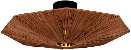 GOOD&MOJO Plafonniere Panama dia. 65cm, bruin