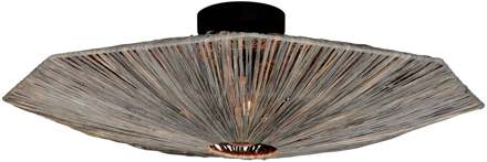 GOOD&MOJO Plafonniere Panama dia. 65cm, dk.grijs