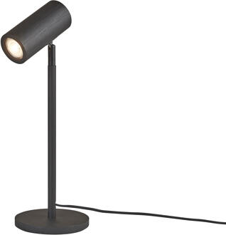 GOOD&MOJO Tafellamp  bamboe Java h.47cm, LED3W GU10, zwart