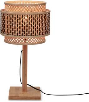 GOOD&MOJO Tafellamp Bhutan - Bamboe - 22x22x40cm Bruin