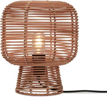 GOOD&MOJO Tafellamp Tanami - Rotan - Ø27cm Bruin