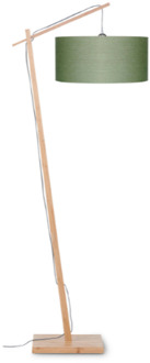 GOOD&MOJO Vloerlamp Andes - Bamboe|Groen - 72x47x176cm Bruin