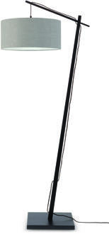 GOOD&MOJO Vloerlamp Andes - Zwart|Lichtgrijs - 72x47x176cm