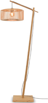 GOOD&MOJO Vloerlamp Bromo - Bamboe - 68x40x176cm Bruin