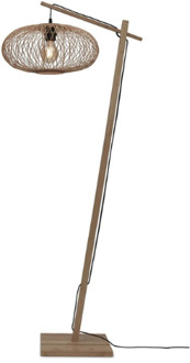 GOOD&MOJO Vloerlamp Cango - Bamboe - 62x40x150cm Bruin