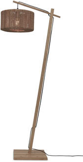GOOD&MOJO Vloerlamp Iguazu - Bamboe|Jute - 57x31x150cm Bruin