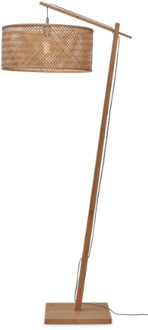 GOOD&MOJO Vloerlamp Java - Bamboe - 75x50x176cm Bruin